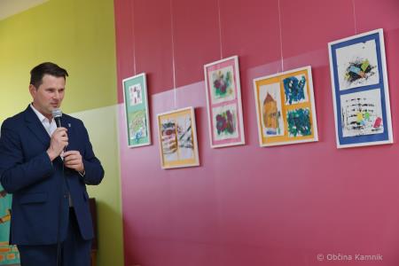 Odprtje likovne razstave Kamnik, moje mesto (3)